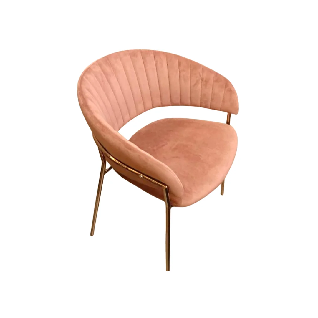 Metal + Fabric Chair