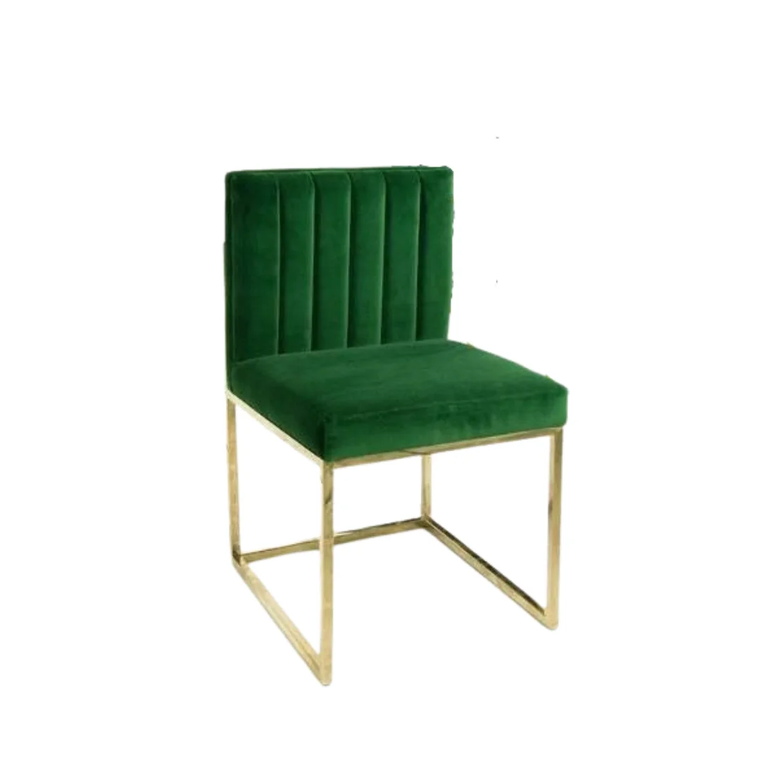 Metal + Fabric Chair