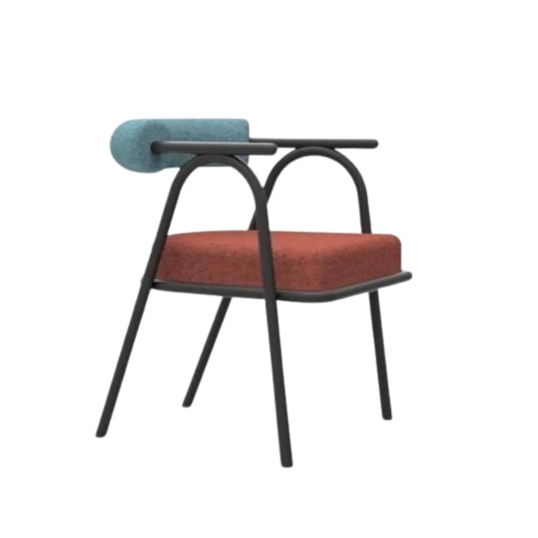 Metal + Fabric Chair