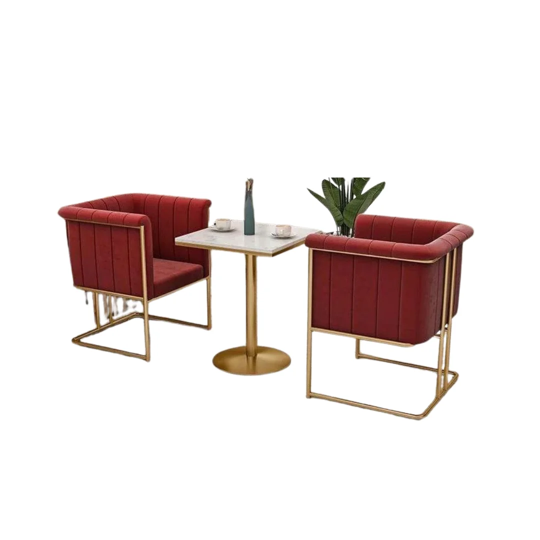 Metal + Fabric Chair