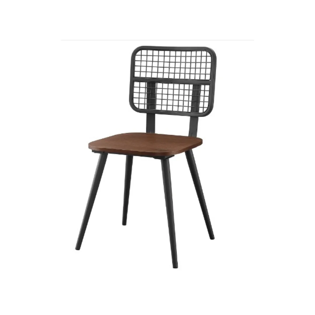 Metal + Leather Chairs