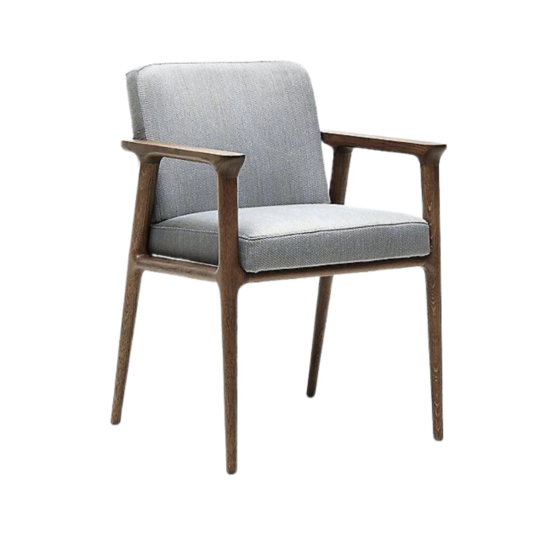 Wood + Fabric Chairs