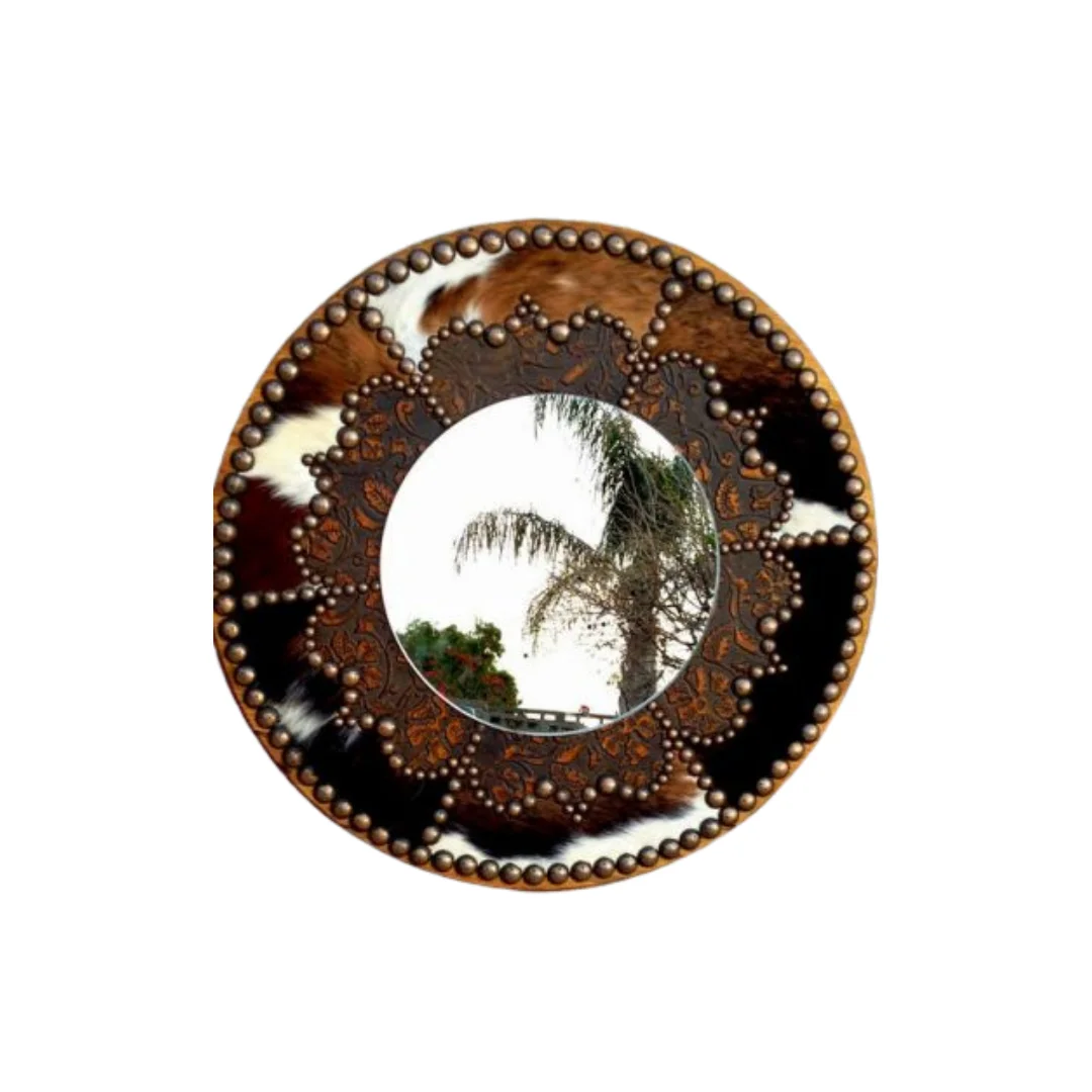 Leather Mirror Frames